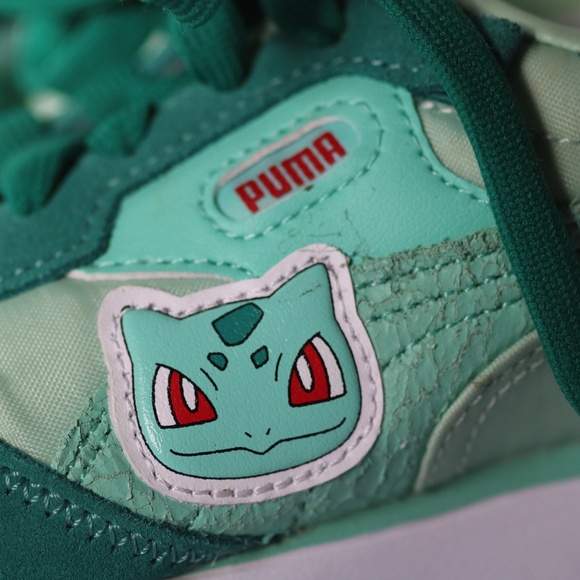 PUMA x Pokemon Rider FV Bulbasaur Sneakers Green - Picture 6 of 15